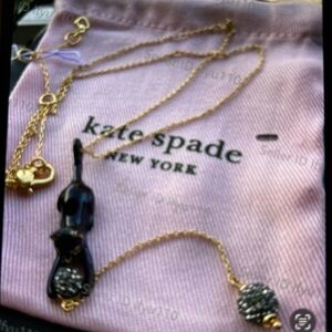 Kate Spade House Cat Y Necklace